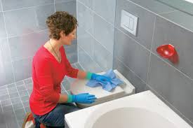 Professional bathroom descaling service in Dubai